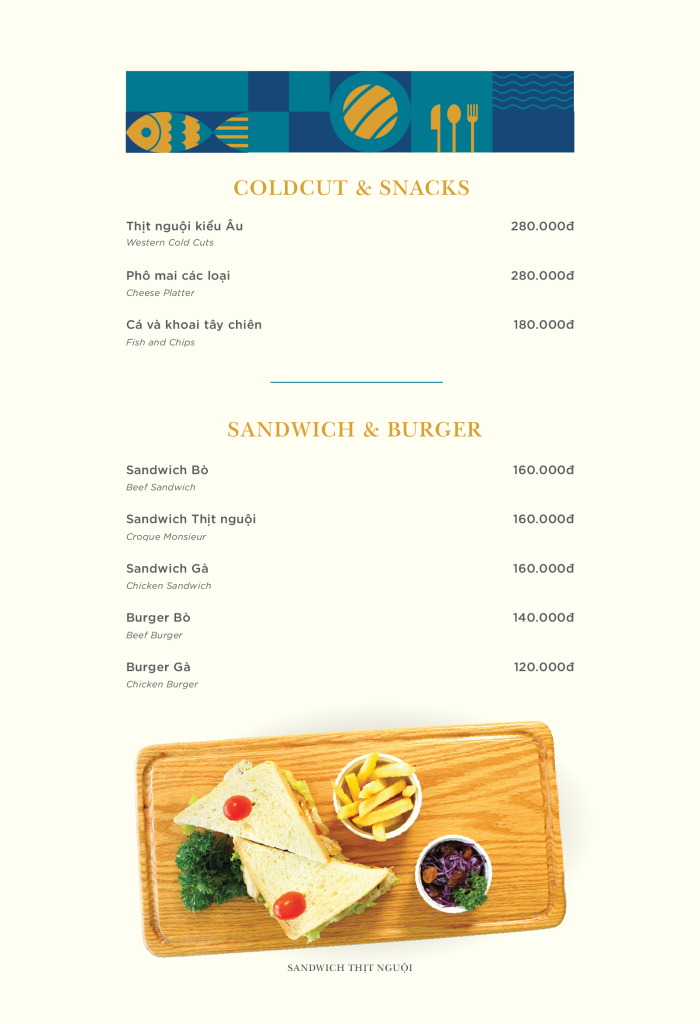 Saphire Restaurant Menu 17 of 24