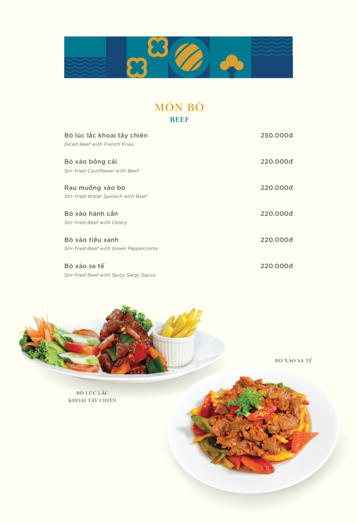 Saphire Restaurant Menu 7 of 24